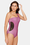 Coucou Slip-On Bodysuit - Magenta Purple — thumbnail 2